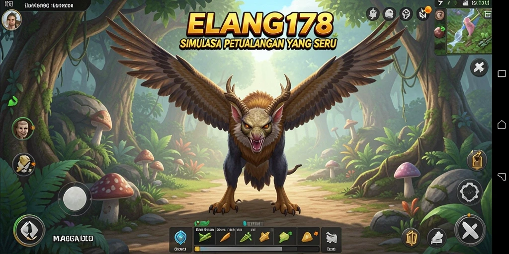 Tangkapan layar gameplay <strong>ELANG178</strong> menunjukkan momen action mendebarkan dalam simulasi.