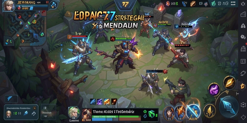 Gameplay MOBA JEPANG77 yang seru dan mendebarkan.