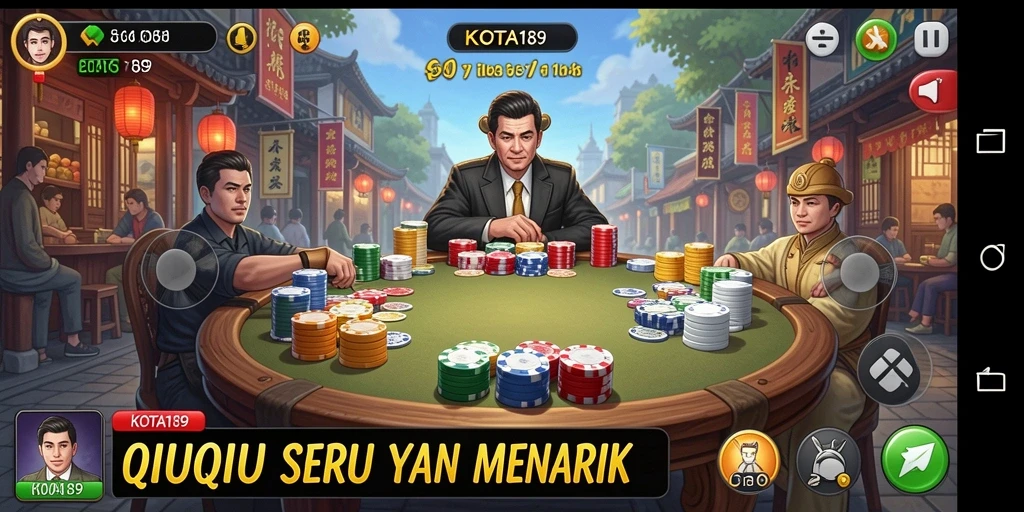 Gameplay seru QiuQiu yang menantang di KOTA189.