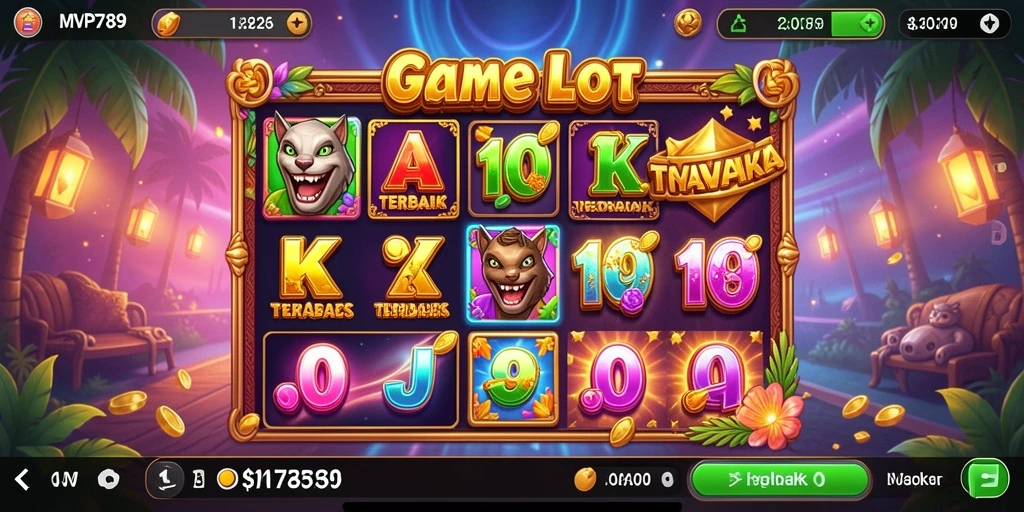Tampilan gameplay Slot yang menarik dan menghibur dari MVP789.