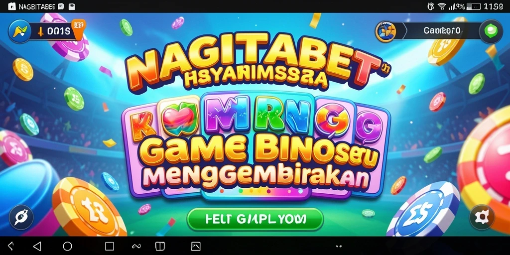 Tampilan gameplay NAGITABET yang mengasyikkan saat bermain Bingo.