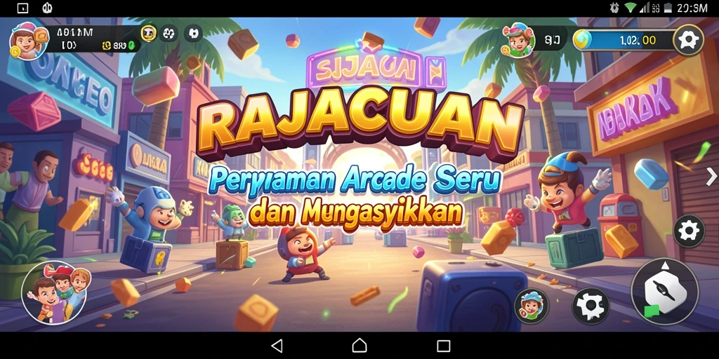 Tampilan menarik dari gameplay <strong>RAJACUAN</strong> yang seru.