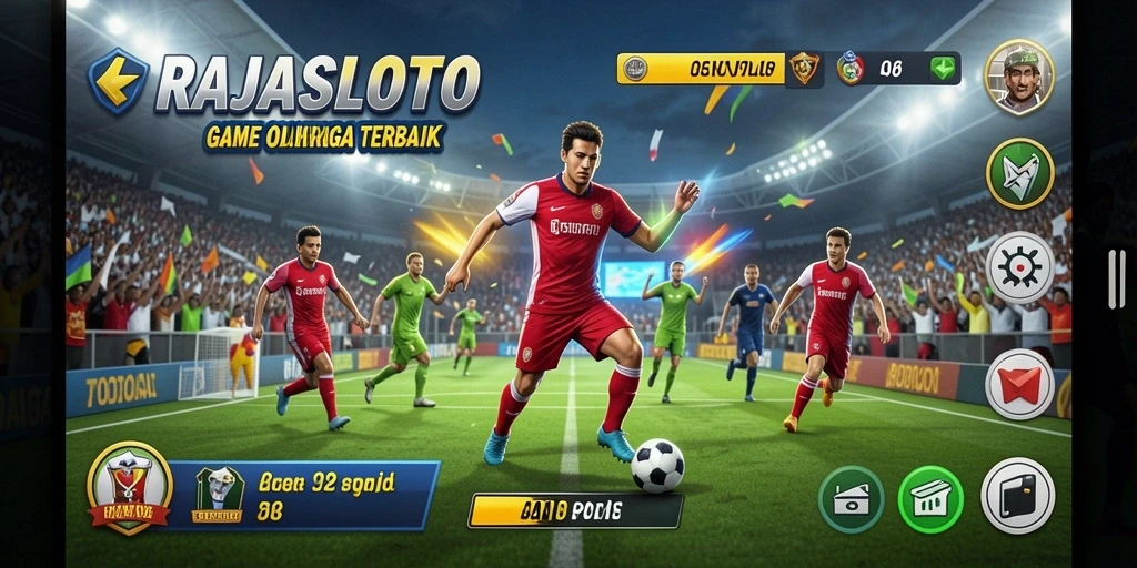 Tampilan gameplay seru dan kompetitif dalam RAJASLOTO.