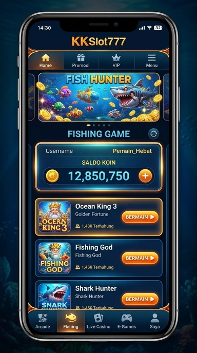 Tampilan aplikasi kkslot777 yang menampilkan daftar aplikasi terbaru.